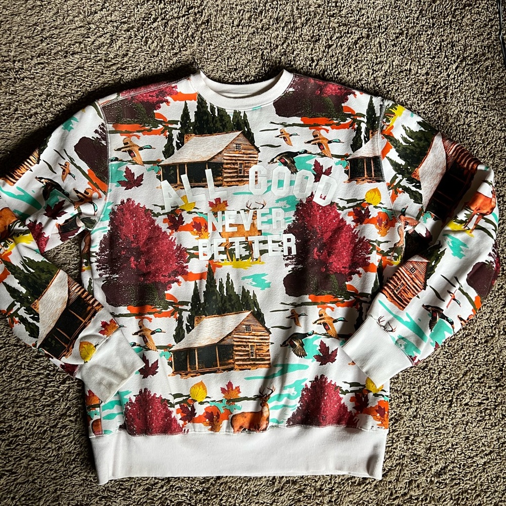 All Good Men’s Crewneck Sweater XXL